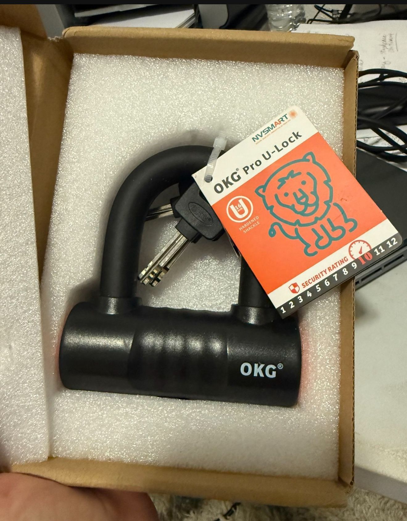 OKG Pro U Lock Bike/escooter