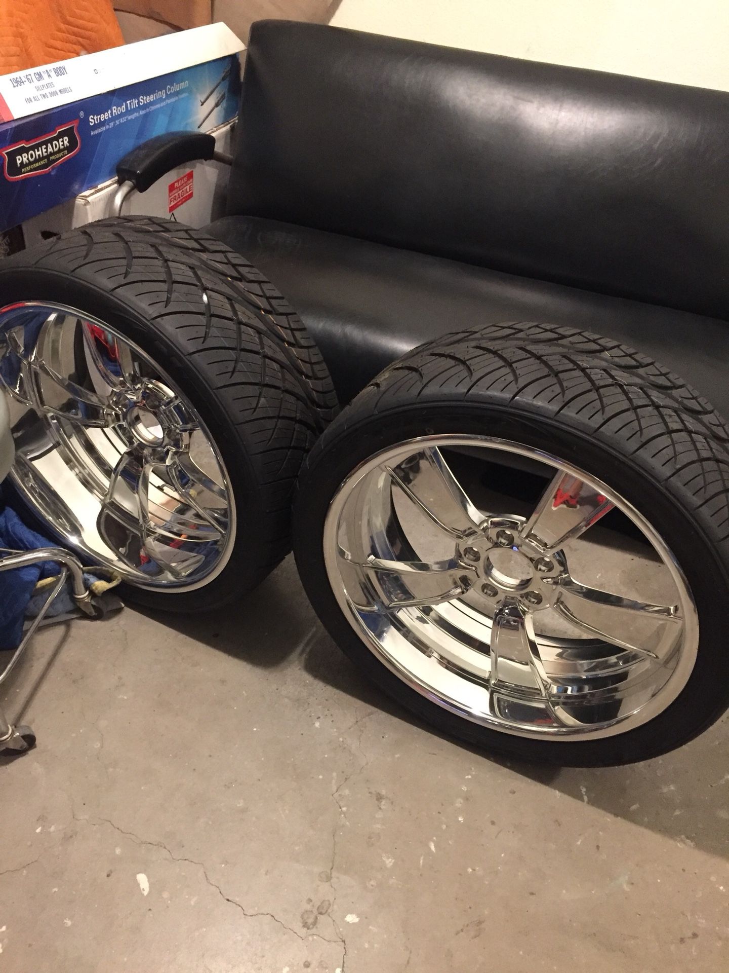 22” Raceline wheels