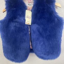 Kid’s Faux Fur Vest 
