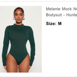 Green Bodysuit | Blouse 