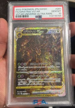 2022 POKEMON JPN.SWSH #261 FA/GIRATINA VSTAR GEM MT VSTAR UNIVERSE-ULTRA RARE