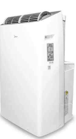 Midea (12000 BTU DOE) 550 Sq Ft Portable Air Conditioner White