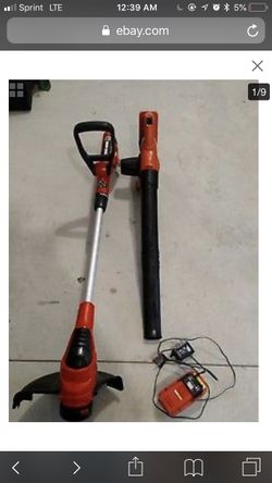 Blower and Weed Eater