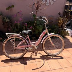 Pink Beach Cruiser