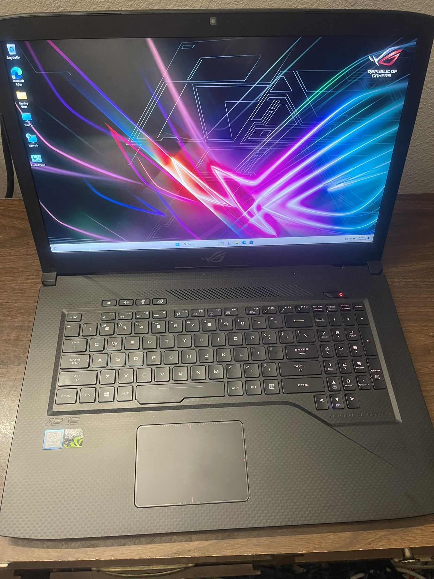Gaming Laptop Asus Rog Strix Gtx 1050 Laptop Asus Rog Strix Gaming - Main Image