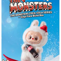 Pop Mart Labubu Coca-cola Vinyl Face Pendant 