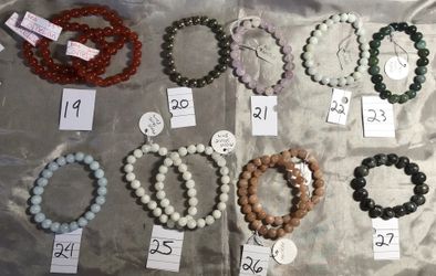 Gemstone crystal Assorted Bracelets 