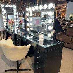 Vanity Table And Mirror
