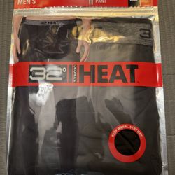 BRAND NEW UNOPENED NEVER WORN 32 Degrees Men’s Black Base Layer Pant Size US Men’s M Medium