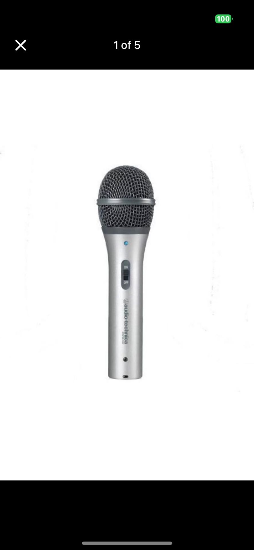 Audio-Technica ATR2100-USB Cardioid Dynamic USB/XLR Microphone