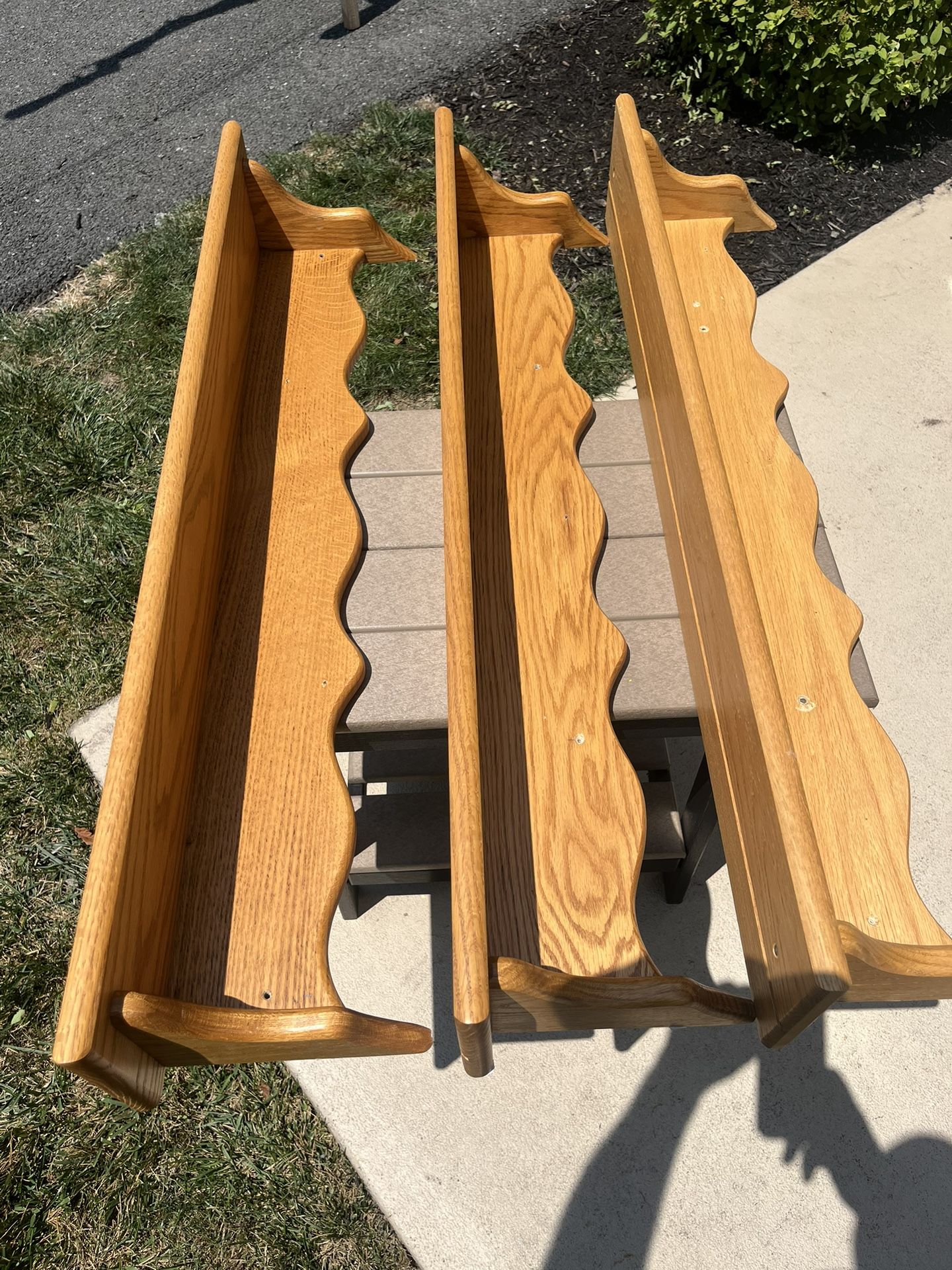 Solid Oak Shelves