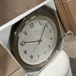 20” Brass Clock