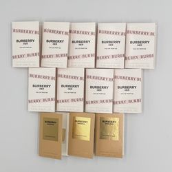 LUXURY DESIGNER BRAND BURBERRY HER + GODDESS EDP SAMPLE SET (12PCS)