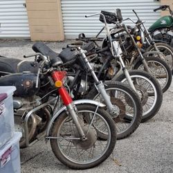 1970's Honda CB750 And 350 Parts