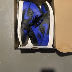 Jordan 1 Black And Blue Size 9