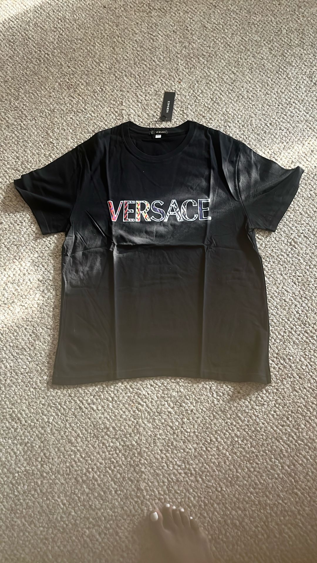 Black Versace T-Shirt Size XL