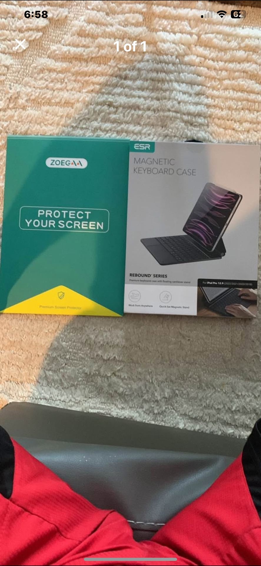 iPad Case & Screen Protector