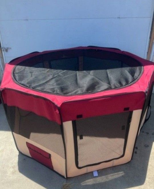 Dog exercise pen 