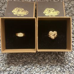 Gold Nugget Rings