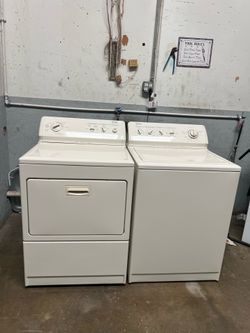 KENMORE WASHER AND DRYER