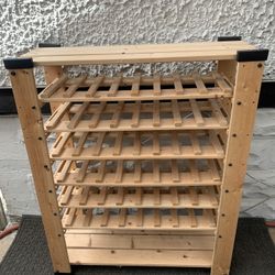 Wine rack / 48 bottles storage IKEA 35 W x 14 D x 44 H