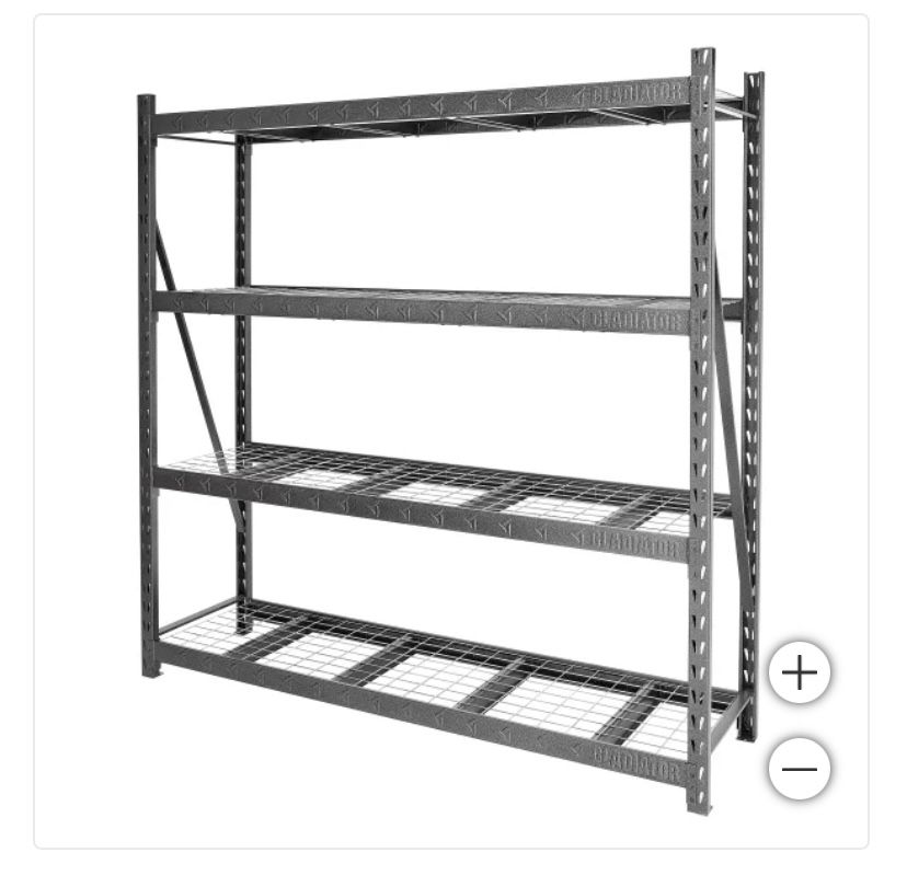 Heavy Duty Mega Rack / Shelves, Storage & Garage, 90" x 24" x 90"