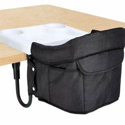 Brand new hook on high chair with tray