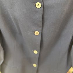 Laura Ashley Navy Blue Jacket USA Size 12