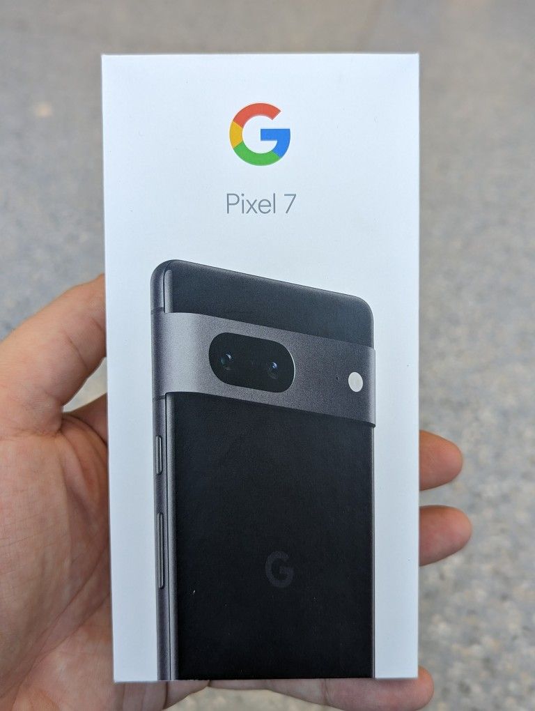 Google Pixel 7 Black Unlocked Sealed