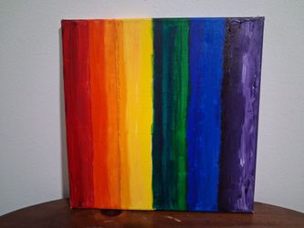 Rainbow paintings