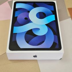 OEM Apple packaging for iPad Air 4th Generation Wi-Fi Sky Blue 64GB