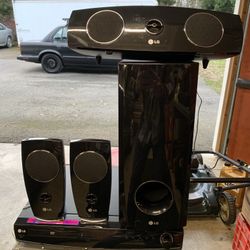 Complete Home Theater System (8-pieces)