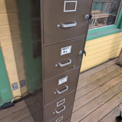 5 Drawer Metal Filing Cabinet