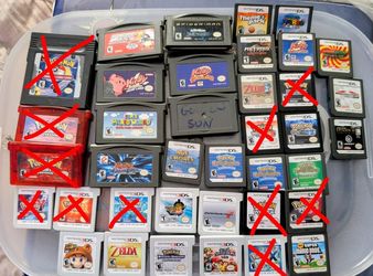 Nintendo Games For Same: GBA, DS - See Description For Prices OBO