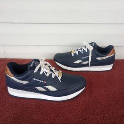 Reebok Mens Classic DV4854 Blue Casual Shoes Sneakers Size 9