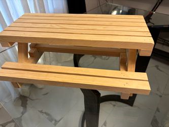 Mini napkin bench new