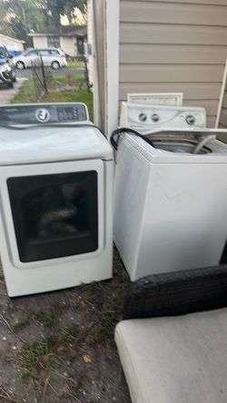 Washer and dryer