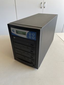 EZ Dupe Three Target DVD Duplicator Black