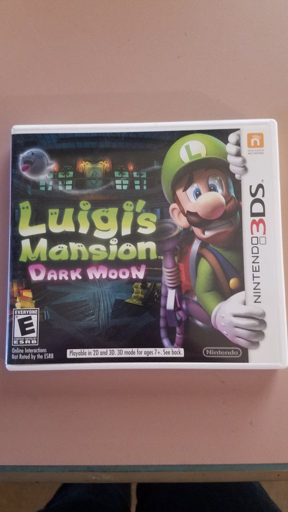 Luigi Mansion - Dark Moon for Nintendo 3DS