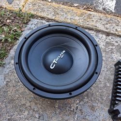 CT Sounds 12in Subwoofer And Sony XPLODE 1200W Amp
