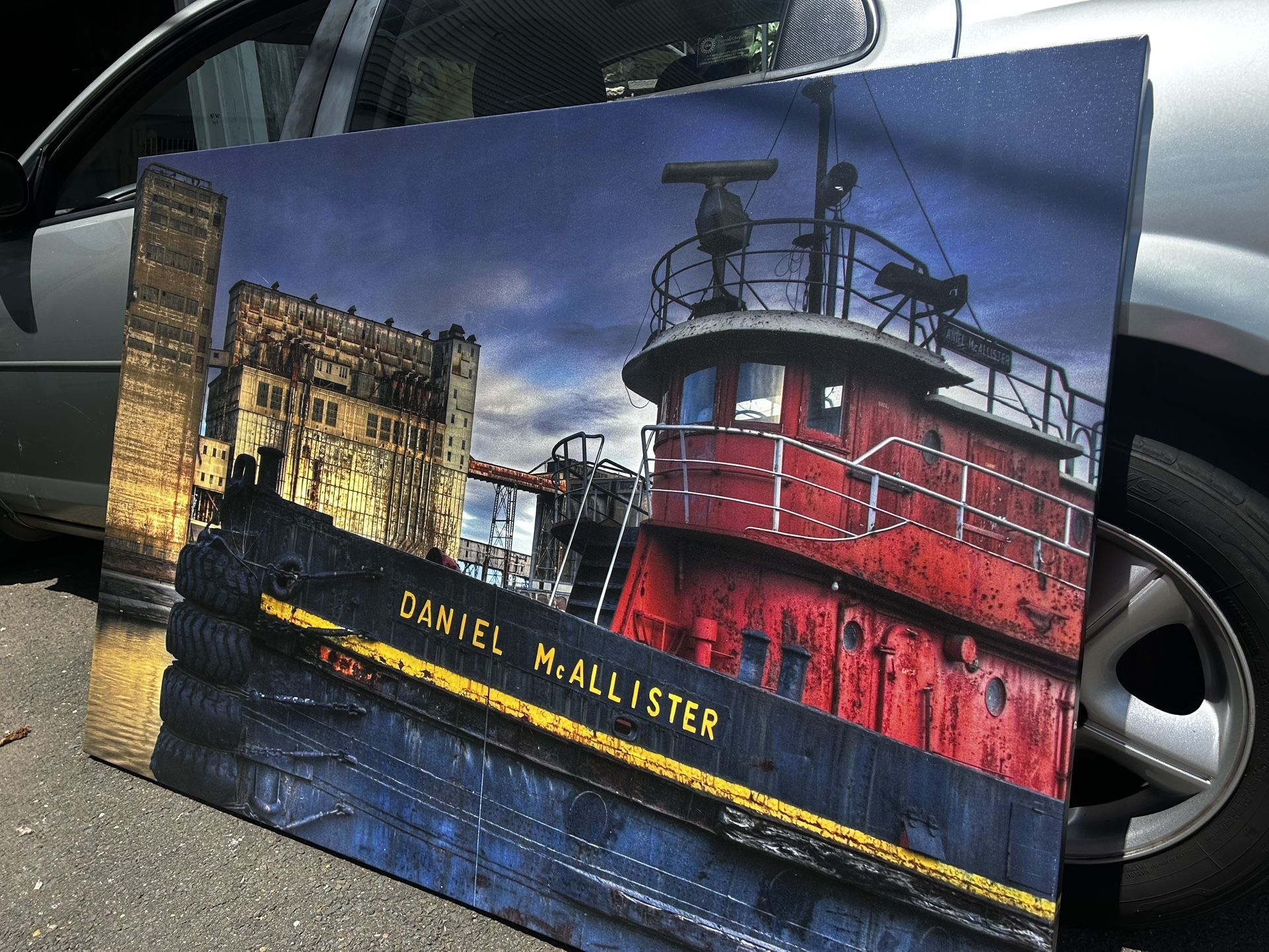Canvas print wall art