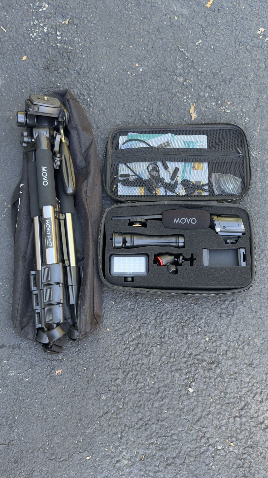 Movo Vlogging Setup