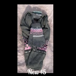 New Scarf & Glove Set