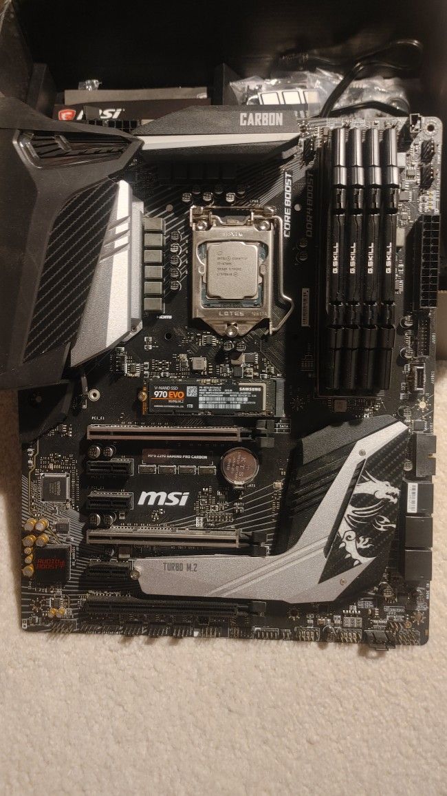 MSI Z390 Gaming Pro Carbon Motherboard
