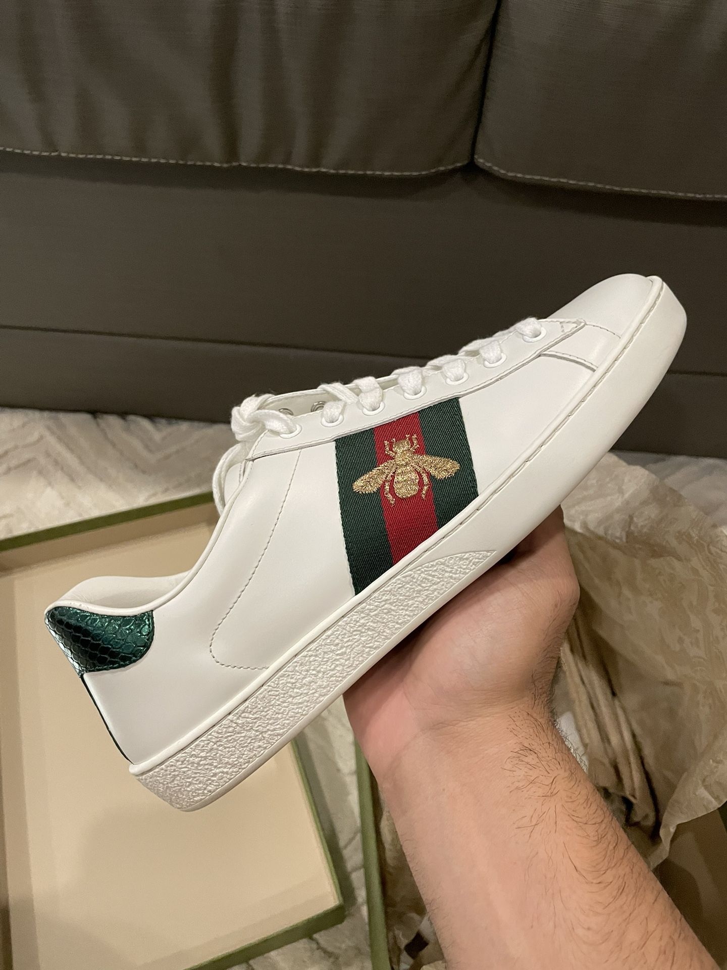 Gucci Ace Bee Size 10-10.5 