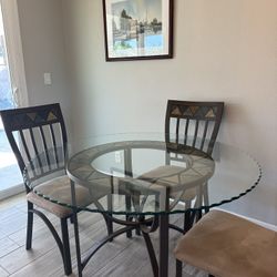 Glass table 