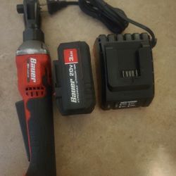 Bauer 1/2 Electric Ratchet W/Charger/3AH Battery $60