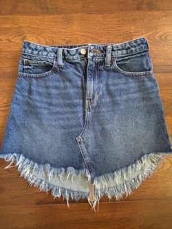 Free People Denim Skirt