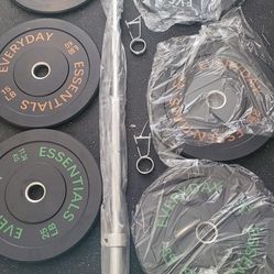 Olympic Bar And Weights 