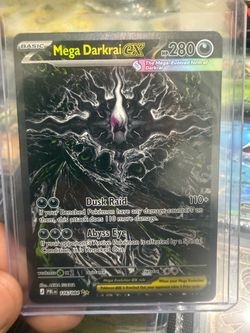 Mega darkrai ex ( Pokemon card )
